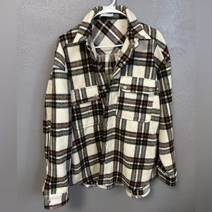 Plaid shacket